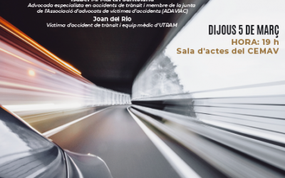 XERRADA SOBRE DANYS FÍSICS PER ACCIDENTS DE TRANSIT